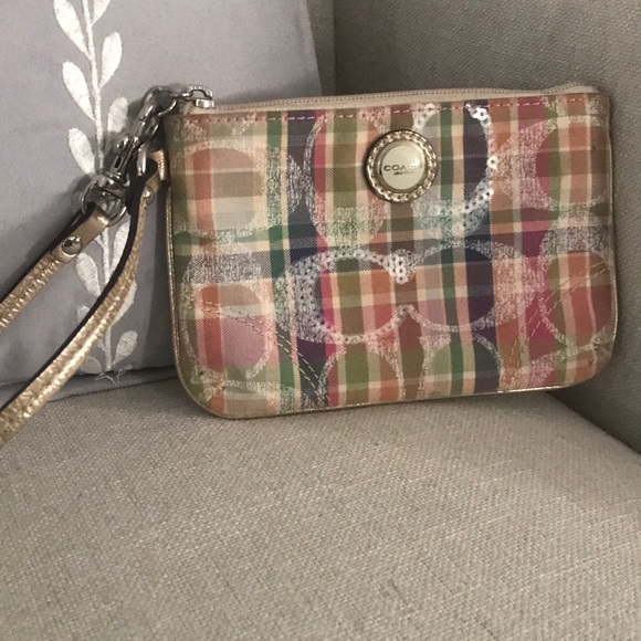 Authentic Coach wristlet - Picture 3 of 3
